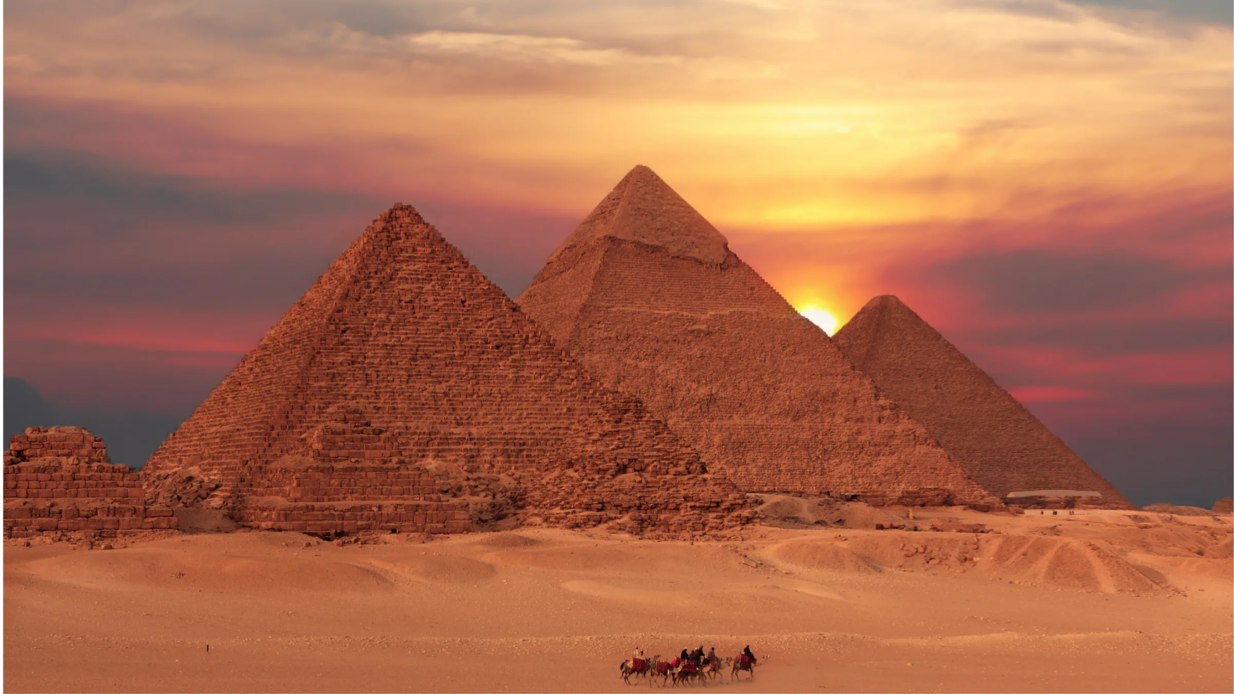 Egypt, in the company of few.